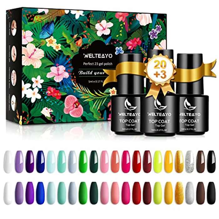 Lote 23 esmaltes semipermanentes