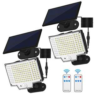 Luz Solar Exterior Pack de 2