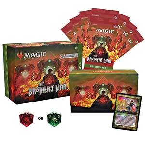 Magic The Gathering Brothers' War Bundle, 8 Set Boosters Accessories, 13+ (Versión en Inglés)