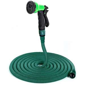 Manguera 15m Jardín Flexible con Boquilla // 30m por 21,49€