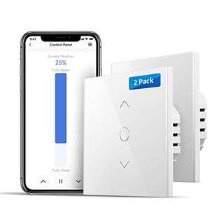 Meross Interruptor de Persianas WiFi pack de 2