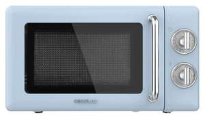 Microondas Mecánico de 20 L Proclean 3010 Retro Blue. 700 W en 6 Niveles