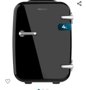 Mini Nevera Bolero MiniCooling 4L Habana Black, Funcionamiento 12V-220V, Compatible coche y caravanas