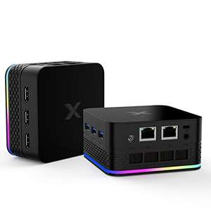 Mini PC Intel 12ª Gen Alder Lake N (hasta 3,4 GHz) 16GB RAM 512GB ROM LPDDR5 M.2 2242 SSD, 4K Tres Pantallas