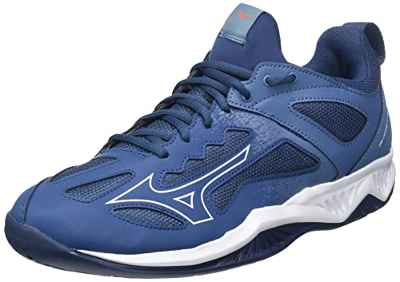 Mizuno Ghost Shadow, Zapatillas de Tenis Hombre, DarkDenim/White/SIbis, 39 EU