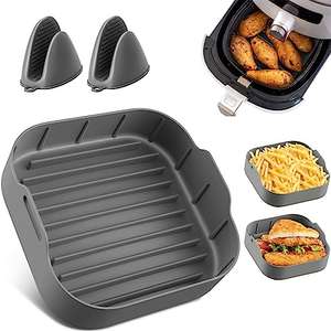 Molde de silicona para freidora de Aire (Cosori, Cecotec...) 20,5cm