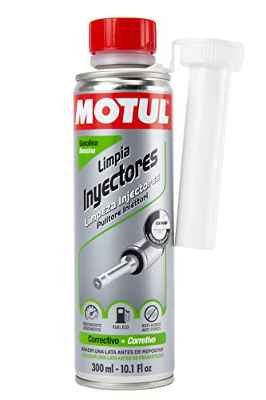 Motul Limpia Inyectores Gasolina 300 ml, Aditivo Limpiador de Inyectores y Sistema de Combustible Gasolina