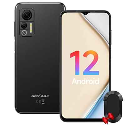 Moviles Libres Baratos Android 12, Ulefone Note 14(4GB+64GB)SD-128GB, Smartphone Pantalla 6,52" HD+, Telefono 4500mAh, Moviles Baratos y Buenos, 13MP+5MP, 4G Dual SIM/Anura para 3 Tarjetas/Face ID/OTG