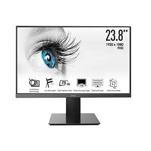 MSI PRO MP241X - Monitor Profesional FHD, Pantalla de 23.8” (60cm), VA, Anti-glare, Resolución de 1920 x 1080, 16:09, 4ms, 75Hz
