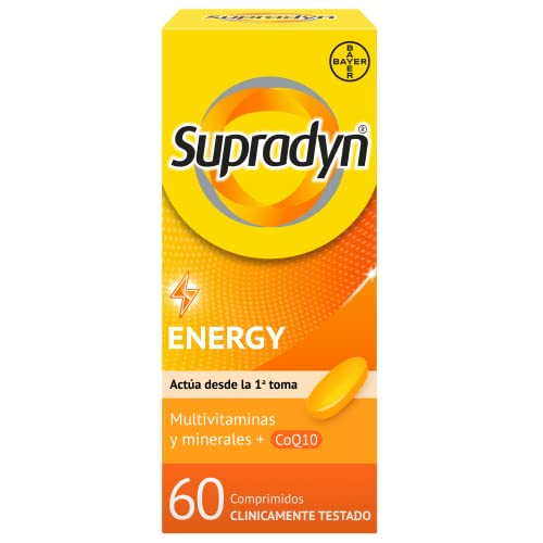 Multivitaminas Supradyn Energy, 60 comprimidos, 2 Meses de Suministro