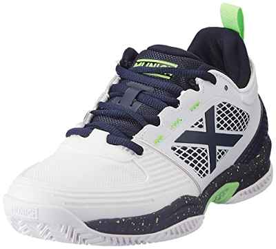 Munich Atomik, Zapatillas de Pádel Unisex adulto, Blanco 15, 42 EU