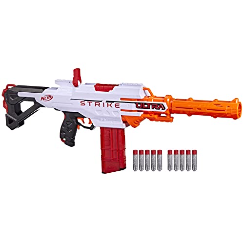 Nerf Lanzador Ultra Strike - Clip de 10 Dardos, 10 Dardos AccuStrike Ultra 