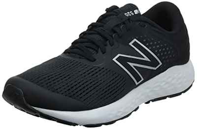 New Balance 520v7, Zapatillas para Correr Hombre, Black White, 45 EU