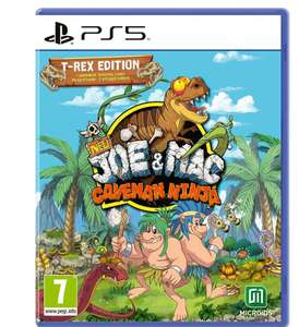 New Joe and Mac Caveman Ninja T-Rex Edition Ps5