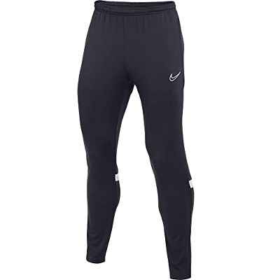 NIKE Y Nk Dry Acd21 Kpz, Pants Unisex Niños, Obsidian/white/white/white, 12 Años