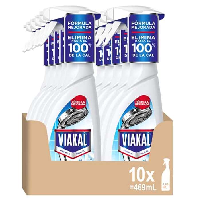 Pack 10 Viakal antical en spray para cocina y baño