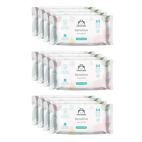 Pack 12 Mama bear sensitive toallitas 