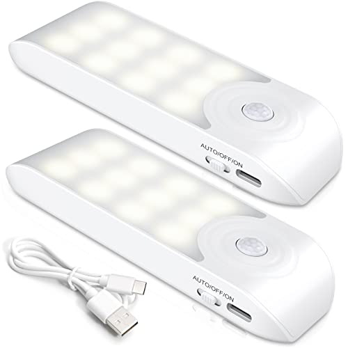 Pack 2 luces LED nocturnas con sensor de movimiento
