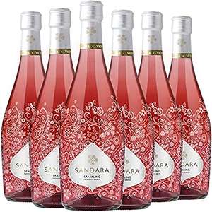 Pack 6 Sandara Rosado Espumoso 750 ml