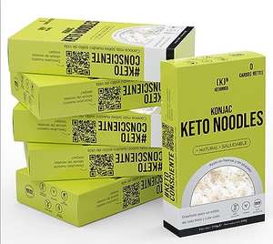 Pack 6x Paquetes de Konjac con forma de Noodles
