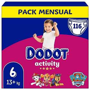 Pañales Dodot Activity Talla 6 (117 unidades = 0,37 € un.)