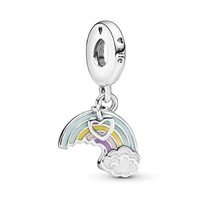 Pandora Charm colgante en plata de ley Arcoiris del Amor 797016ENMX