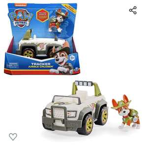 PATRULLA CANINA - COCHE JUNGLE CRUISER + FIGURA TRACKER