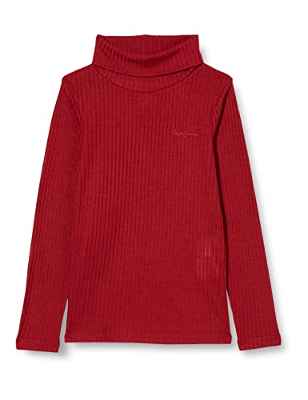 Pepe Jeans Niñas Bailey Camisetas, Rojo (Burnt Red), 8 Años