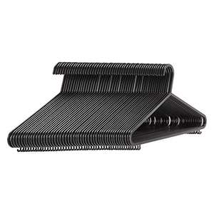 Perchas de plástico con barra para pantalón de traje, Paquete de 50