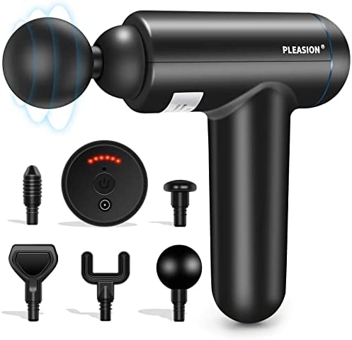 Pistola de masaje con accesorios 