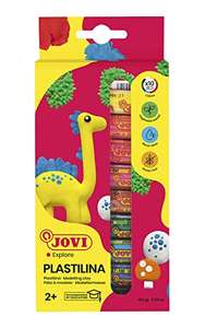 Plastilina jovi estuche de 10 barras colores surtidos