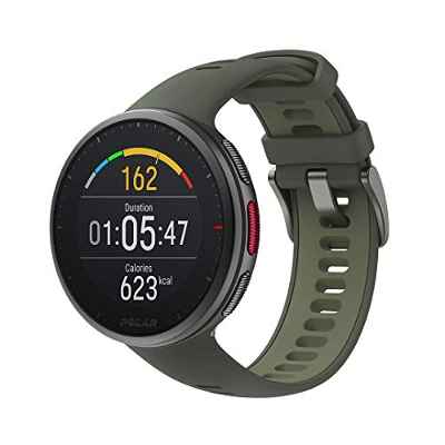 Polar Vantage V2 - Premium Multisport GPS Smartwatch, Registro de Frecuencia Cardíaca en la muñeca para Running, Natación, Ciclismo, Reloj inteligente, Controles de Música, Predicción Meteorológica