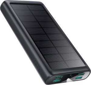 Power Bank 33800mAh Batería Externa con 5 Salidas, USB C