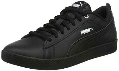 PUMA Smash Wns v2 L, Zapatillas para Mujer, Black Black, 36 EU