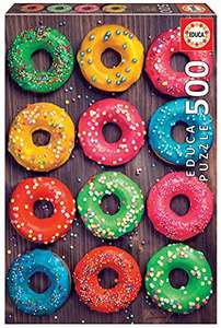 Puzzle EDUCA - 500 piezas - Donuts de colores