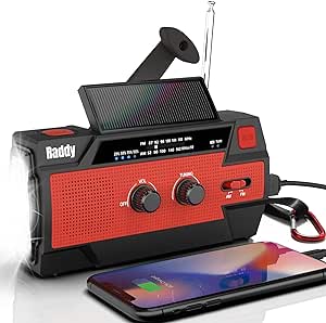 Raddy SW3 Radio de manivela 5000mAh