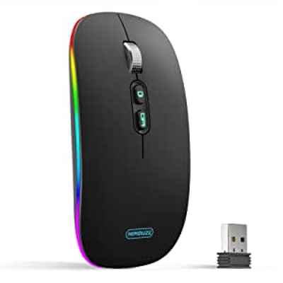 Ratón inalámbrico LED Himduze