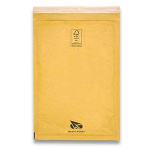 Raylu Paper - Pack de 10 Sobres Acolchados de Burbujas Kraft con Cierre Autoadhesivo(180x260 mm)