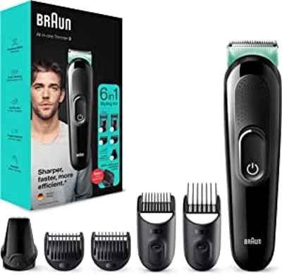 Recortadora de barba Braun 6 en 1