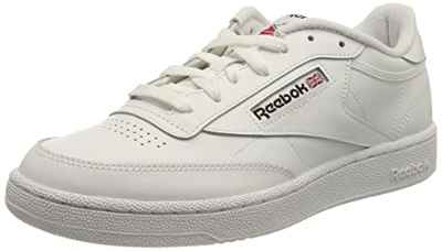 Reebok Club C 85, Zapatillas Hombre, Blanco (Cloud White/Cloud White/Core Black), 37.5 EU