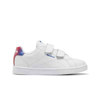 Reebok Royal Complete Clean Alt 2.0, Zapatillas, Footwear White/Vector Red/Vector Blue, 27 EU