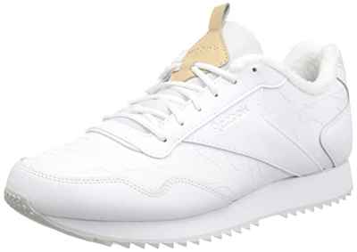 Reebok Royal Glide Ripple, Zapatillas Hombre, Blanco (Ftwr White/Classic White/Sahara), 40.5 EU