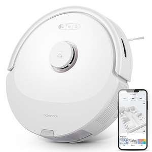 roborock Q8 MAX Robot Aspirador con Cepillos Dobles/Succión de 5500 Pa