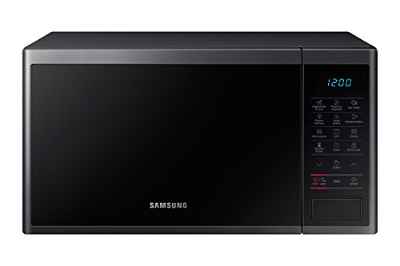 Samsung MG23J5133AG/EC - Horno-Microondas con grill, 23 litros, 800 W, interior Cerámica Enamel, color negro grafito