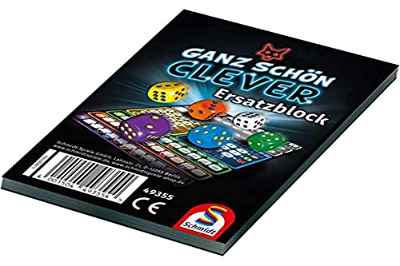 Schmidt Spiele Todos Bonito Inteligente Einzelblock Juego de Dados (10IT4001504493554IT10)