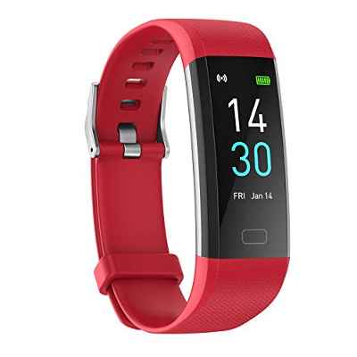 Septoui Smart Band Reloj Inteligente Frecuencia Cardíaca, SpO2, Presión Arterial, Sueño, Calorías Pulsera Actividad Resistente al Agua 5 ATM, 16 Modos Deportivos Reloj Podómetro Mujeres Hombres Niños