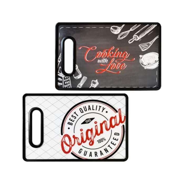 Set de tablas de Cortar de Cocina con 2 Diseños Originales