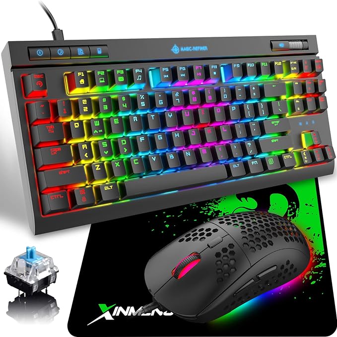 Set Teclado y Ratón RGB para Juegos