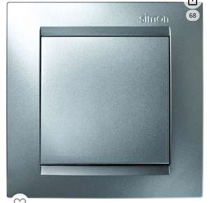 Simon F1590251026 Conmutador Cruce Aluminio 15