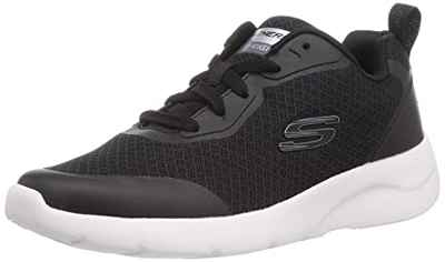 Skechers DYNAMIGHT 2.0 FULL PACE, Zapatillas Deportivas Hombre, Negro (BKW), 42 EU